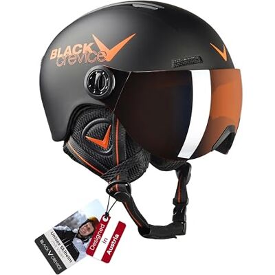 Black Crevice Leogang Helm - Belüftung, Verstellbar, Leicht Black Crevice Leogang Helm - Belüftung, Verstellbar, Leicht