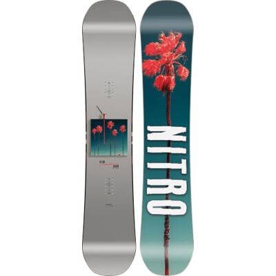 NITRO Snowboards Herren Cheap TRILLS BRD & Cheap TRILLS Wide BRD ´25, Freestyleboard, Twin, Flat-Out Rocker, Urban, große Füße NITRO Snowboards Herren Cheap TRILLS BRD & Cheap TRILLS Wide BRD ´25, Freestyleboard, Twin, Flat-Out Rocker, Urban, große Füße