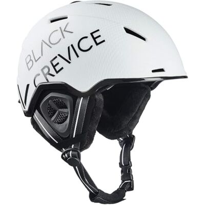 Black Crevice Skihelm Vail I Stoßfester Skihelm in sportlichem Design I Skihelm Herren & Damen I Snowboard-Helm I Atmungsaktiver Ski-Helm I Größenverstellbar Black Crevice Skihelm Vail I Stoßfester Skihelm in sportlichem Design I Skihelm Herren & Damen I Snowboard-Helm I Atmungsaktiver Ski-Helm I Größenverstellbar