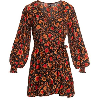 Billabong In My Heart Mini-Wickelkleid für Frauen Billabong In My Heart Mini-Wickelkleid für Frauen