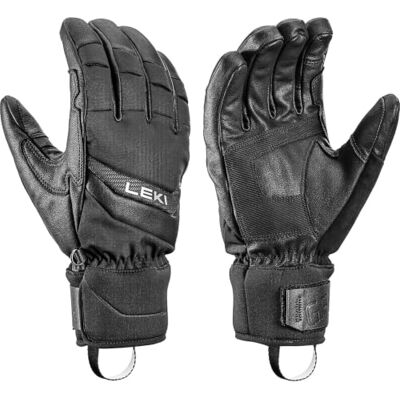 LEKI Skihandschuhe Griffin Base Zero/Ziegenleder & Softshell LEKI Skihandschuhe Griffin Base Zero/Ziegenleder & Softshell