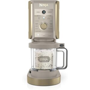 Ninja CREAMi Deluxe Eismaschine mit 2 Behältern, 10 Funktionen, Dessert & Ice Cream Maker für Eiscreme, Sorbet, Frozen Joghurt, Milchshakes, Slushi, 2-in-1 Geschmacksoption, Stone Gold, NC502EUSTGD Ninja CREAMi Deluxe Eismaschine mit 2 Behältern, 10 Funktionen, Dessert & Ice Cream Maker für Eiscreme, Sorbet, Frozen Joghurt, Milchshakes, Slushi, 2-in-1 Geschmacksoption, Stone Gold, NC502EUSTGD