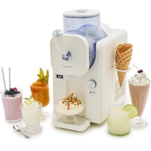 GreenPan Frost Eismaschine & Slushie-Maschine, Softeis, Sorbet, Margaritas, Milchshakes, Gefrorener Joghurt, Kein Vorfrieren, Fertig in 15 Minuten, 6 Modi,7 Texturen,Selbstreinigend,Familiengröße,Weiß GreenPan Frost Eismaschine & Slushie-Maschine, Softeis, Sorbet, Margaritas, Milchshakes, Gefrorener Joghurt, Kein Vorfrieren, Fertig in 15 Minuten, 6 Modi,7 Texturen,Selbstreinigend,Familiengröße,Weiß