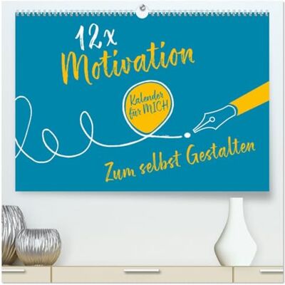 CALVENDO 12 x Motivation Bastelkalender (hochwertiger Premium Wandkalender 2026 DIN A2 quer), Kunstdruck in Hochglanz: Dieser Kalender bietet die ideale ... täglichen Selbstmotivation. ( Hobbys) CALVENDO 12 x Motivation Bastelkalender (hochwertiger Premium Wandkalender 2026 DIN A2 quer), Kunstdruck in Hochglanz: Dieser Kalender bietet die ideale ... täglichen Selbstmotivation. ( Hobbys)