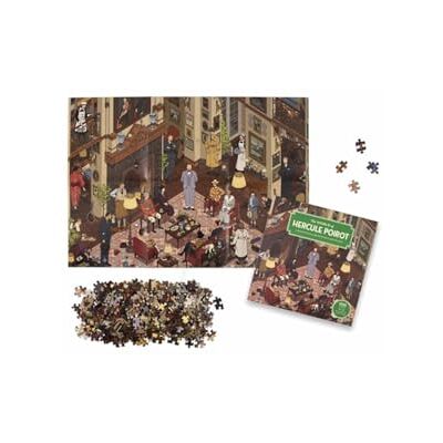 Laurence King The World of Hercule Poirot: A 1000-piece Jigsaw Puzzle Laurence King The World of Hercule Poirot: A 1000-piece Jigsaw Puzzle