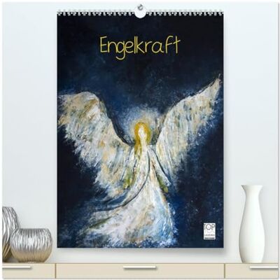CALVENDO Engelkraft (hochwertiger Premium Wandkalender 2026 DIN A2 hoch), Kunstdruck in Hochglanz: 13 gemalte Engel, die einen im Innersten berühren. ( Kunst) CALVENDO Engelkraft (hochwertiger Premium Wandkalender 2026 DIN A2 hoch), Kunstdruck in Hochglanz: 13 gemalte Engel, die einen im Innersten berühren. ( Kunst)