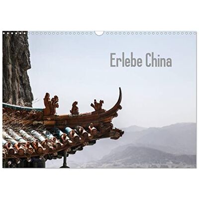 CALVENDO Erlebe China (Wandkalender 2026 DIN A3 quer), Monatskalender: Reise durch das alte China ( Orte) CALVENDO Erlebe China (Wandkalender 2026 DIN A3 quer), Monatskalender: Reise durch das alte China ( Orte)