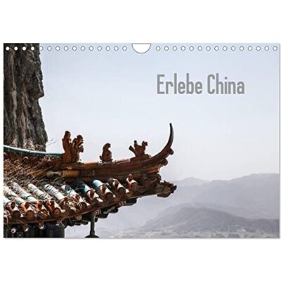 CALVENDO Erlebe China (Wandkalender 2026 DIN A4 quer), Monatskalender: Reise durch das alte China ( Orte) CALVENDO Erlebe China (Wandkalender 2026 DIN A4 quer), Monatskalender: Reise durch das alte China ( Orte)