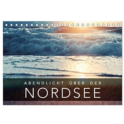 CALVENDO Abendlicht über der Nordsee (Tischkalender 2026 DIN A5 quer), Monatskalender: Abendstimmungen über der Nordsee in einem Kalender festgehalten. ( Natur) CALVENDO Abendlicht über der Nordsee (Tischkalender 2026 DIN A5 quer), Monatskalender: Abendstimmungen über der Nordsee in einem Kalender festgehalten. ( Natur)