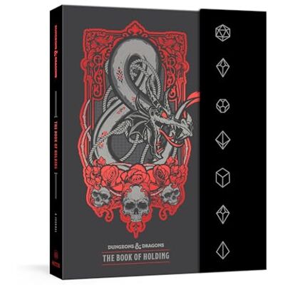 Crown The Book of Holding (Dungeons & Dragons): A Blank Journal with Grid Paper for Note-Taking, Record Keeping, Journaling, Drawing, and More, White Crown The Book of Holding (Dungeons & Dragons): A Blank Journal with Grid Paper for Note-Taking, Record Keeping, Journaling, Drawing, and More, White