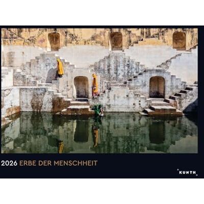 KUNTH Erbe der Menschheit Wandkalender 2026: Hochwertiger, bildstarker Kalender mit Spiralbindung im Großformat ( Wandkalender Black Edition 60 x 45 cm) KUNTH Erbe der Menschheit Wandkalender 2026: Hochwertiger, bildstarker Kalender mit Spiralbindung im Großformat ( Wandkalender Black Edition 60 x 45 cm)