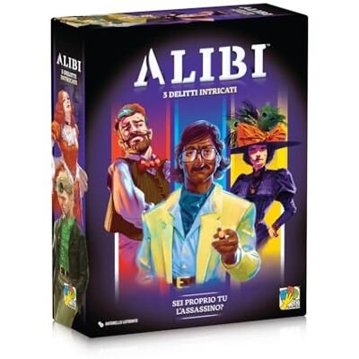 dV Giochi - Alibi 3 komplizierte Verbrechen, Ermittlungsspiel, lustige Wanderparty, 5-6 Spieler, 60 Minuten dV Giochi - Alibi 3 komplizierte Verbrechen, Ermittlungsspiel, lustige Wanderparty, 5-6 Spieler, 60 Minuten