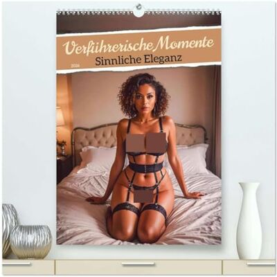 CALVENDO Verführerische Momente Sinnliche Eleganz (hochwertiger Premium Wandkalender 2026 DIN A2 hoch), Kunstdruck in Hochglanz: Der Kalender vereint die ... starker Frauen. ( Erotik) CALVENDO Verführerische Momente Sinnliche Eleganz (hochwertiger Premium Wandkalender 2026 DIN A2 hoch), Kunstdruck in Hochglanz: Der Kalender vereint die ... starker Frauen. ( Erotik)