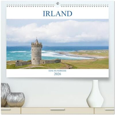 CALVENDO Irland Eine Rundreise (hochwertiger Premium Wandkalender 2026 DIN A2 quer), Kunstdruck in Hochglanz: Der Kalender nimmt Sie mit auf eine Rundreise ... imposante historische Bauten. ( Orte) CALVENDO Irland Eine Rundreise (hochwertiger Premium Wandkalender 2026 DIN A2 quer), Kunstdruck in Hochglanz: Der Kalender nimmt Sie mit auf eine Rundreise ... imposante historische Bauten. ( Orte)