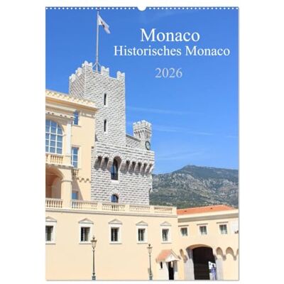 CALVENDO Monaco Historisches Monaco (Wandkalender 2026 DIN A2 hoch), Monatskalender: Der Kalender nimmt Sie mit auf einen Trip durch den ... Welt das historische Monaco. ( Orte) CALVENDO Monaco Historisches Monaco (Wandkalender 2026 DIN A2 hoch), Monatskalender: Der Kalender nimmt Sie mit auf einen Trip durch den ... Welt das historische Monaco. ( Orte)