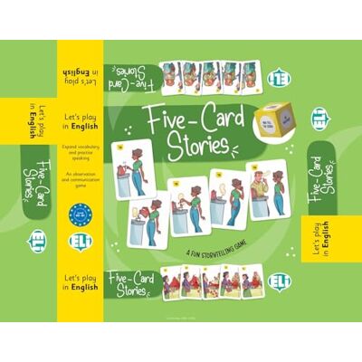 Klett Five-Card Stories: A Fun Storytelling Game. Spiel mit 2X 100 Spielkarten, Würfel und Spielanleitung Klett Five-Card Stories: A Fun Storytelling Game. Spiel mit 2X 100 Spielkarten, Würfel und Spielanleitung