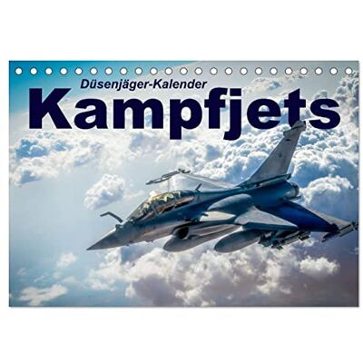 CALVENDO Kampfjets Düsenjäger-Kalender (Tischkalender 2026 DIN A5 quer), Monatskalender: Entdecken Sie die atemberaubende Welt der Düsenjäger. ( Technologie) CALVENDO Kampfjets Düsenjäger-Kalender (Tischkalender 2026 DIN A5 quer), Monatskalender: Entdecken Sie die atemberaubende Welt der Düsenjäger. ( Technologie)