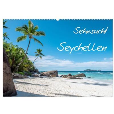 CALVENDO Sehnsucht Seychellen (Wandkalender 2026 DIN A2 quer), Monatskalender: Paradiesische Trauminseln im Indischen Ozean ( Orte) CALVENDO Sehnsucht Seychellen (Wandkalender 2026 DIN A2 quer), Monatskalender: Paradiesische Trauminseln im Indischen Ozean ( Orte)