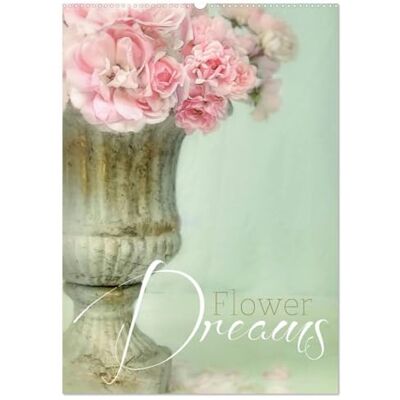 CALVENDO Flower Dreams (Wandkalender 2026 DIN A2 hoch), Monatskalender: Kalender im aktuellen Shabby Chic Style ( Kunst) CALVENDO Flower Dreams (Wandkalender 2026 DIN A2 hoch), Monatskalender: Kalender im aktuellen Shabby Chic Style ( Kunst)