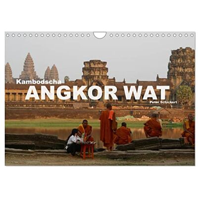 CALVENDO Kambodscha Angkor Wat (Wandkalender 2026 DIN A4 quer), Monatskalender: Die berühmte asiatische Tempelstadt in einem Kalender vom Reisefotografen Peter Schickert. ( Orte) CALVENDO Kambodscha Angkor Wat (Wandkalender 2026 DIN A4 quer), Monatskalender: Die berühmte asiatische Tempelstadt in einem Kalender vom Reisefotografen Peter Schickert. ( Orte)