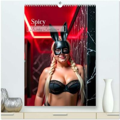 CALVENDO Spicy Kinky Fantasien (hochwertiger Premium Wandkalender 2026 DIN A2 hoch), Kunstdruck in Hochglanz: Der Kalender zeigt jeden Monat eine freche, kinky Fantasie im Comic-Stil. ( Erotik) CALVENDO Spicy Kinky Fantasien (hochwertiger Premium Wandkalender 2026 DIN A2 hoch), Kunstdruck in Hochglanz: Der Kalender zeigt jeden Monat eine freche, kinky Fantasie im Comic-Stil. ( Erotik)
