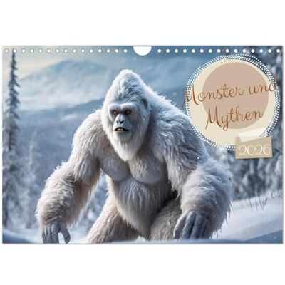 CALVENDO Monster & Mythen (Wandkalender 2026 DIN A4 quer), Monatskalender: Ein Kalender, der die düstere Faszination von Monstern, Mythen, Horror und ... Weise präsentiert. ( Spass) CALVENDO Monster & Mythen (Wandkalender 2026 DIN A4 quer), Monatskalender: Ein Kalender, der die düstere Faszination von Monstern, Mythen, Horror und ... Weise präsentiert. ( Spass)