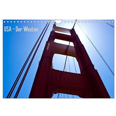 CALVENDO USA Der Westen (Wandkalender 2026 DIN A4 quer), Monatskalender: Kalender mit den schönsten Orten des amerikanischen Westens ( Orte) CALVENDO USA Der Westen (Wandkalender 2026 DIN A4 quer), Monatskalender: Kalender mit den schönsten Orten des amerikanischen Westens ( Orte)