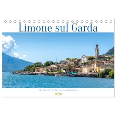 CALVENDO Limone sul Garda Die Heimat der Zitrone am Gardasee (Tischkalender 2026 DIN A5 quer), Monatskalender: Zitrusparadies am Gardasee ... Kalender von Limone sul Garda ( Orte) CALVENDO Limone sul Garda Die Heimat der Zitrone am Gardasee (Tischkalender 2026 DIN A5 quer), Monatskalender: Zitrusparadies am Gardasee ... Kalender von Limone sul Garda ( Orte)