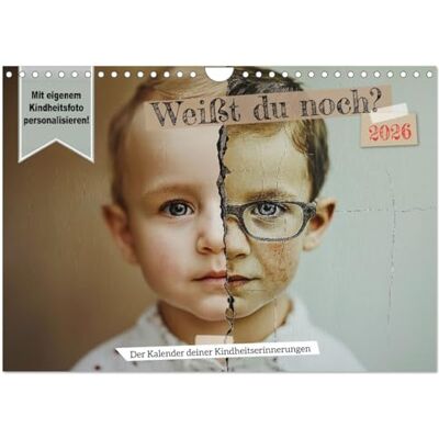 CALVENDO Weißt du noch? Der Kalender deiner Kindheitserinnerungen. (Wandkalender 2026 DIN A4 quer), Monatskalender: 90er-Jahre im Retro-Kalender zum ... für echte 90er-Kinder. ( Menschen) CALVENDO Weißt du noch? Der Kalender deiner Kindheitserinnerungen. (Wandkalender 2026 DIN A4 quer), Monatskalender: 90er-Jahre im Retro-Kalender zum ... für echte 90er-Kinder. ( Menschen)