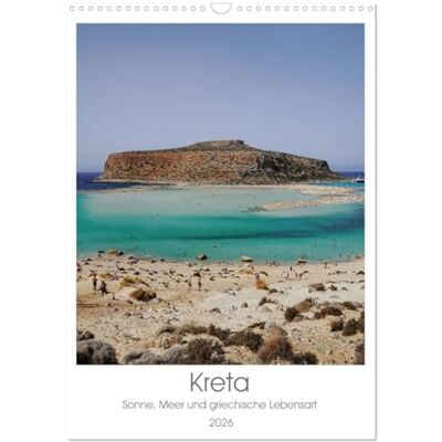 CALVENDO Kreta Sonne, Meer und griechische Lebensart (Wandkalender 2026 DIN A3 hoch), Monatskalender: Kalender über die griechische Insel Kreta ( Orte) CALVENDO Kreta Sonne, Meer und griechische Lebensart (Wandkalender 2026 DIN A3 hoch), Monatskalender: Kalender über die griechische Insel Kreta ( Orte)