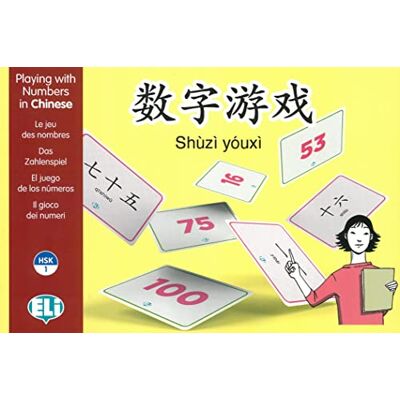 Klett Shùzi yóuxi: Playing with Numbers in Chinese. Game Box mit 2 x 50 Spielkarten, 36 Zahlenkarten à 6 Zahlen, Spieleanleitung (ELI Spiele: Spiele zum Sprachenlernen) Klett Shùzi yóuxi: Playing with Numbers in Chinese. Game Box mit 2 x 50 Spielkarten, 36 Zahlenkarten à 6 Zahlen, Spieleanleitung (ELI Spiele: Spiele zum Sprachenlernen)