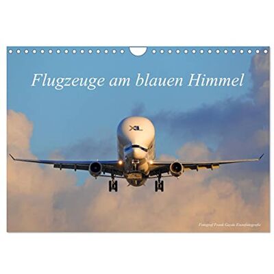 CALVENDO Flugzeuge am blauen Himmel (Wandkalender 2026 DIN A4 quer), Monatskalender: Dieser Kalender zeigt eine Vielzahl an Flugzeuge bei ... werden erläutert! ( Mobilitaet) CALVENDO Flugzeuge am blauen Himmel (Wandkalender 2026 DIN A4 quer), Monatskalender: Dieser Kalender zeigt eine Vielzahl an Flugzeuge bei ... werden erläutert! ( Mobilitaet)