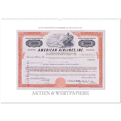 CALVENDO Aktien & Wertpapiere/CH-Version (Wandkalender 2026 DIN A2 quer), Monatskalender: Wertvolle alte amerikanische Aktien wurden zu einem ansprechenden Kalender gestaltet. ( Wissen) CALVENDO Aktien & Wertpapiere/CH-Version (Wandkalender 2026 DIN A2 quer), Monatskalender: Wertvolle alte amerikanische Aktien wurden zu einem ansprechenden Kalender gestaltet. ( Wissen)
