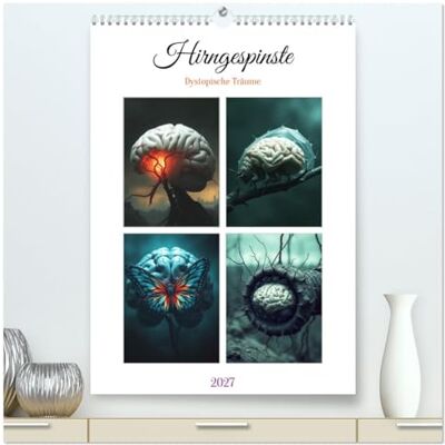 CALVENDO Kalender 2027 · Hirngespinste Dys ische Träume Für alle, denen ein bisschen neuronaler Wahnsinn an der Wand genau das… · DIN A2 hoch · Premium Wandkalender CALVENDO Kalender 2027 · Hirngespinste Dys ische Träume Für alle, denen ein bisschen neuronaler Wahnsinn an der Wand genau das… · DIN A2 hoch · Premium Wandkalender