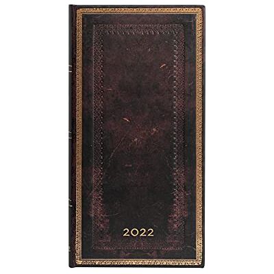 Paperblanks Kalender 12 Monate 2022 Marokkanisch Schwarz Horizontal Delgado (95 × 180 mm) Paperblanks Kalender 12 Monate 2022 Marokkanisch Schwarz Horizontal Delgado (95 × 180 mm)