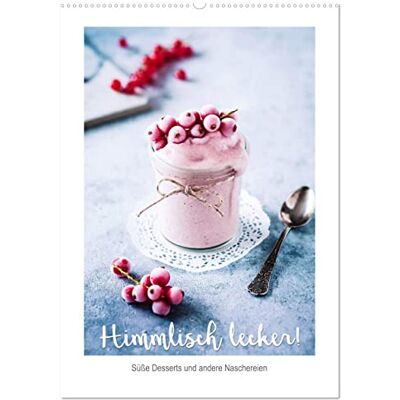 CALVENDO Himmlisch lecker! Süße Desserts und andere Naschereien (Wandkalender 2026 DIN A2 hoch), Monatskalender: Leckere Desserts für jeden Tag! ( Lifestyle) CALVENDO Himmlisch lecker! Süße Desserts und andere Naschereien (Wandkalender 2026 DIN A2 hoch), Monatskalender: Leckere Desserts für jeden Tag! ( Lifestyle)