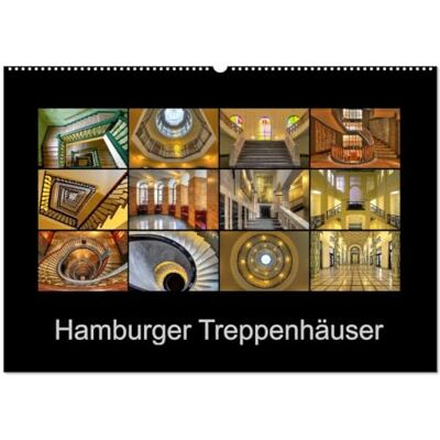 CALVENDO Kalender 2027 · Hamburger Treppenhäuser Prachtvolle Innenansichten bedeutender Hamburger Immobilien · DIN A2 quer · Wandkalender CALVENDO Kalender 2027 · Hamburger Treppenhäuser Prachtvolle Innenansichten bedeutender Hamburger Immobilien · DIN A2 quer · Wandkalender