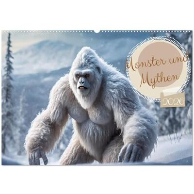 CALVENDO Monster & Mythen (Wandkalender 2026 DIN A2 quer), Monatskalender: Ein Kalender, der die düstere Faszination von Monstern, Mythen, Horror und ... Weise präsentiert. ( Spass) CALVENDO Monster & Mythen (Wandkalender 2026 DIN A2 quer), Monatskalender: Ein Kalender, der die düstere Faszination von Monstern, Mythen, Horror und ... Weise präsentiert. ( Spass)