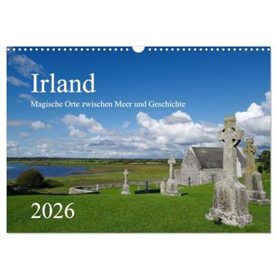 CALVENDO Irland – Magische Orte zwischen Meer und Geschichte (Wandkalender 2026 DIN A3 quer), Monatskalender: Dieser Kalender weckt Reiselust und ... direkt zu Ihnen nach Hause. ( Orte) CALVENDO Irland – Magische Orte zwischen Meer und Geschichte (Wandkalender 2026 DIN A3 quer), Monatskalender: Dieser Kalender weckt Reiselust und ... direkt zu Ihnen nach Hause. ( Orte)