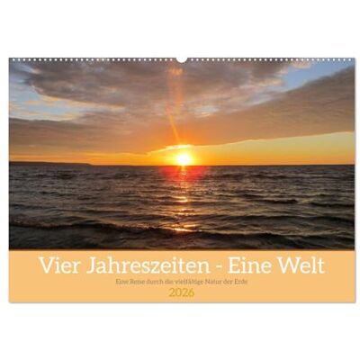 CALVENDO Vier Jahreszeiten Eine Welt (Wandkalender 2026 DIN A2 quer), Monatskalender: Unser Jahreszeiten-Kalender entführt Sie auf eine visuelle ... atemberaubende Fotografie. ( Natur) CALVENDO Vier Jahreszeiten Eine Welt (Wandkalender 2026 DIN A2 quer), Monatskalender: Unser Jahreszeiten-Kalender entführt Sie auf eine visuelle ... atemberaubende Fotografie. ( Natur)