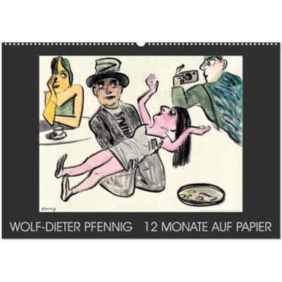 CALVENDO Wolf-Dieter Pfenning – 12 Monate auf Papier (Wandkalender 2026 DIN A2 quer), Monatskalender: Dieser Kalender begleitet Sie mit 12 Blättern ... Pfennig durch das Jahr. ( Erotik) CALVENDO Wolf-Dieter Pfenning – 12 Monate auf Papier (Wandkalender 2026 DIN A2 quer), Monatskalender: Dieser Kalender begleitet Sie mit 12 Blättern ... Pfennig durch das Jahr. ( Erotik)