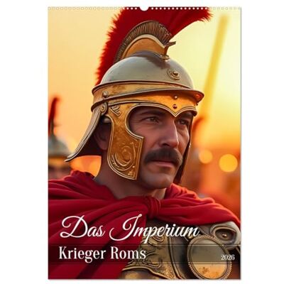 CALVENDO Das Imperium Krieger Roms (Wandkalender 2026 DIN A2 hoch), Monatskalender: Ein eindrucksvoller Kalender, der die Interpretation einer ... detailreichen Szenen zeigt. ( Kunst) CALVENDO Das Imperium Krieger Roms (Wandkalender 2026 DIN A2 hoch), Monatskalender: Ein eindrucksvoller Kalender, der die Interpretation einer ... detailreichen Szenen zeigt. ( Kunst)