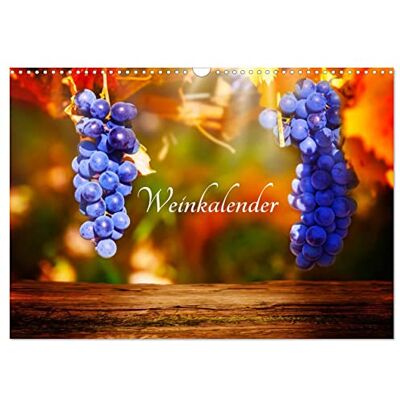 CALVENDO Weinkalender (Wandkalender 2026 DIN A3 quer), Monatskalender: Eine Zusammenstellung von Fotos rund um das Thema Wein. ( Lifestyle) CALVENDO Weinkalender (Wandkalender 2026 DIN A3 quer), Monatskalender: Eine Zusammenstellung von Fotos rund um das Thema Wein. ( Lifestyle)