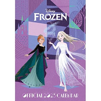 Pyramid Disney Die Eiskönigin Kalender 2023 – Monatsansicht, Poster, Kalender, 30 cm x 42 cm, offizielles Lizenzprodukt Pyramid Disney Die Eiskönigin Kalender 2023 – Monatsansicht, Poster, Kalender, 30 cm x 42 cm, offizielles Lizenzprodukt