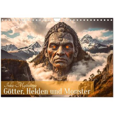 CALVENDO Inka-Mythologie Götter, Helden und Monster (Wandkalender 2026 DIN A4 quer), Monatskalender: Ein atmosphärischer Kalender, der in zwölf ... visuell zum Leben erweckt. ( Kunst) CALVENDO Inka-Mythologie Götter, Helden und Monster (Wandkalender 2026 DIN A4 quer), Monatskalender: Ein atmosphärischer Kalender, der in zwölf ... visuell zum Leben erweckt. ( Kunst)