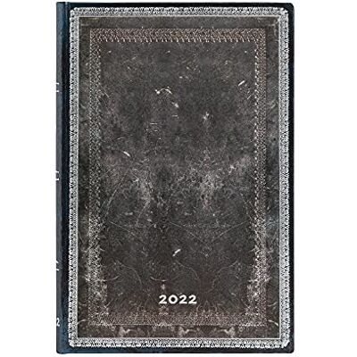 Paperblanks Mitternachtsstahl 12-Monatskalender 2022 Paperblanks Mitternachtsstahl 12-Monatskalender 2022