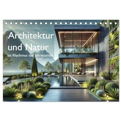 CALVENDO Architektur und Natur im Rhythmus der Jahreszeiten (Tischkalender 2026 DIN A5 quer), Monatskalender: Ein einzigartiger Kalender, der moderne ... der Jahreszeiten verbindet. ( Orte) CALVENDO Architektur und Natur im Rhythmus der Jahreszeiten (Tischkalender 2026 DIN A5 quer), Monatskalender: Ein einzigartiger Kalender, der moderne ... der Jahreszeiten verbindet. ( Orte)