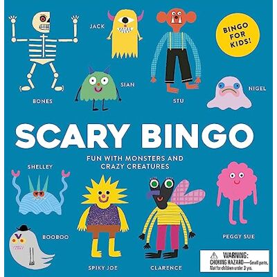 Laurence King Scary Bingo: Fun with Monsters and Other Crazy Creatures: Fun With Monsters and Crazy Creatures Laurence King Scary Bingo: Fun with Monsters and Other Crazy Creatures: Fun With Monsters and Crazy Creatures