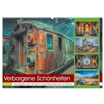 CALVENDO Verborgene Schönheiten (Wandkalender 2026 DIN A2 quer), Monatskalender: Jeder Ort in diesem Kalender, erzählt seine eigene Geschichte von ... von einer magischen Aura. ( Orte) CALVENDO Verborgene Schönheiten (Wandkalender 2026 DIN A2 quer), Monatskalender: Jeder Ort in diesem Kalender, erzählt seine eigene Geschichte von ... von einer magischen Aura. ( Orte)
