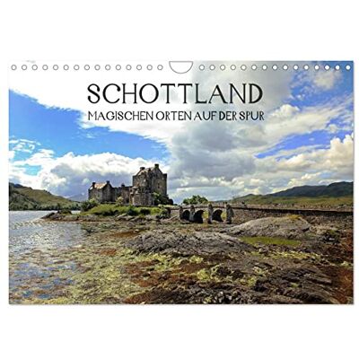 CALVENDO Kalender 2027 · Schottland magischen Orten auf der Spur Lassen Sie sich jeden Monat von der Magie Schottlands verzaubern · DIN A4 quer · Wandkalender CALVENDO Kalender 2027 · Schottland magischen Orten auf der Spur Lassen Sie sich jeden Monat von der Magie Schottlands verzaubern · DIN A4 quer · Wandkalender